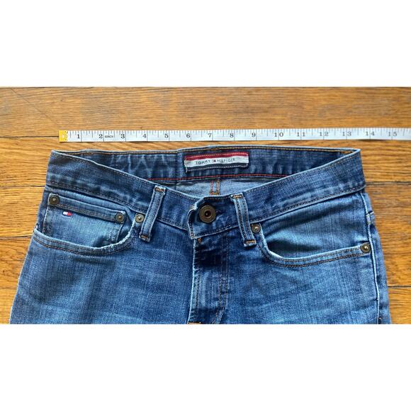 TOMMY HILFIGER Distressed Slim Jeans sz 28 - Picture 10 of 14